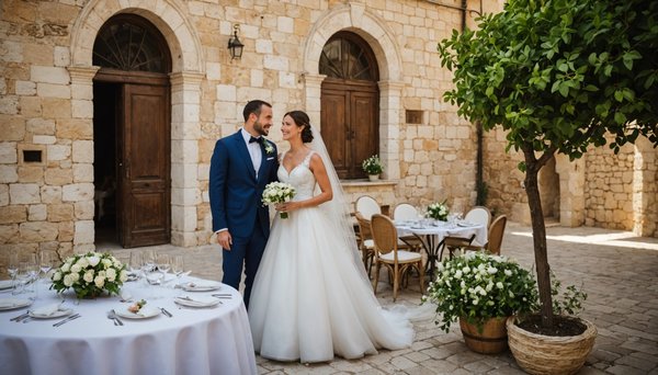 Planificateur mariage en pouilles : l'essentiel pour un mariage réussi en italie